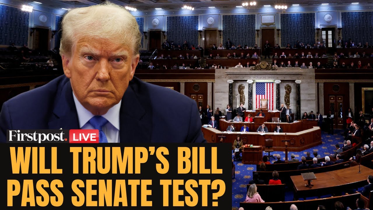 US Senate LIVE: Senators Vote to Pass Trump's 'Big, Beautiful Bill' | Trump Tax Cuts | Immigration