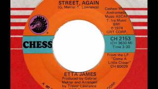 ETTA JAMES  Out on the street again