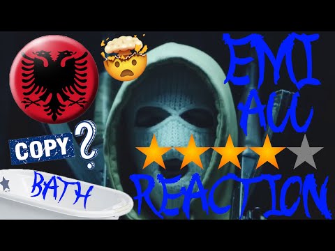 BATH REACTION to  EMI - AUU (OFFICIAL 4k VIDEO) / SWISS BOY reacts to ALBANIAN RAP / !! REAL TALK !!
