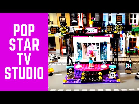 Lego Friends 41117 Pop Star TV Studio Review