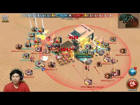 664 AU vs 621 TDM - Rise Of Kingdoms Indonesia