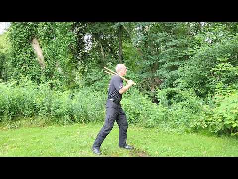 Advanced Single Sinawali | Double Stick Drill | Arnis Kali Eskrima
