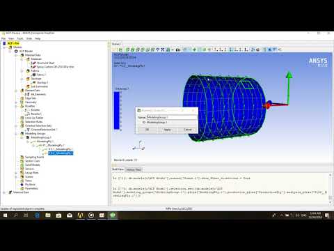 SECTION2:simulation composite pipe in Ansys Acp and Static Structural