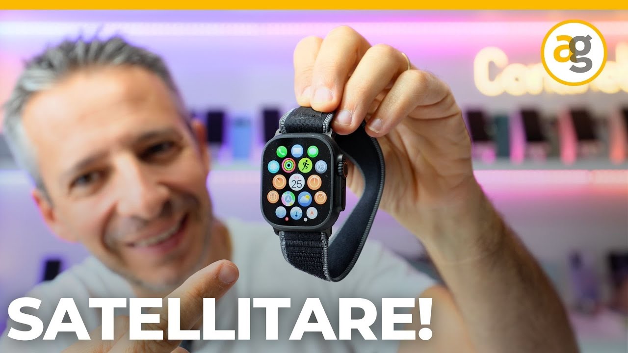 APPLE WATCH ULTRA 3 con COMUNICAZIONE SATELLITARE