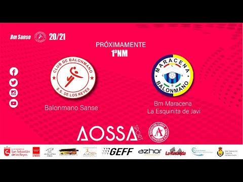 Balonmano Sanse VS BM Maracena - Liga 1ªNM - Grupo F