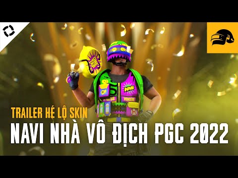 Tôn vinh nhà vô địch PGC 2022 - Bộ Skin NAVI độc đáo đã có mặt tại PUBG: BATTLEGROUNDS