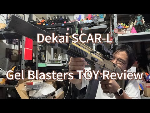 Dekai SCAR-L Gel Blasters TOY Review