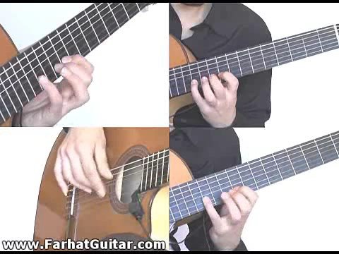 Volare Gipsy Kings Part 4.1/8  Guitar Solo 1 www.FarhatGuitar.com