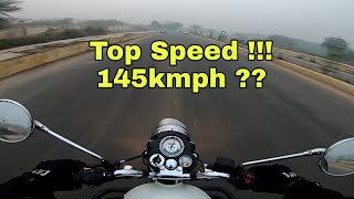 Royal Enfield classic 350 Top Speed !!! Is it poss