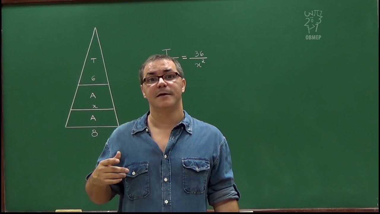 Geometria - Aula 60 - Dividindo um trapézio em áreas iguais - Legendado