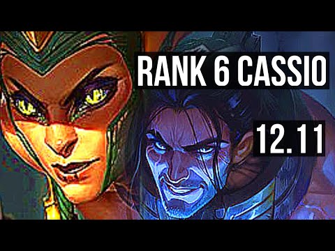 CASSIOPEIA vs SYLAS (MID) | Rank 6 Cassio, 7/1/4, Godlike | EUW Challenger | 12.11