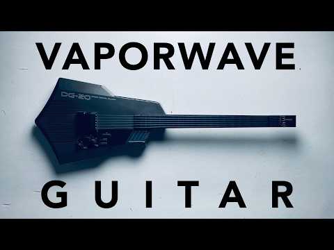 Casio's futuristic VAPORWAVE guitar from 1987  (Casio DG-20 & MG-510)