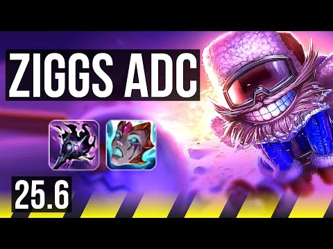 ZIGGS & Thresh vs SERAPHINE & Soraka (ADC) | EUNE Challenger | 25.6