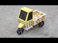 How To Make Matchbox Auto Rickshaw At Home Dc Motor Car DIY Car Cp Craft
