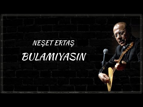 Neşet Ertaş - Bulamıyasın