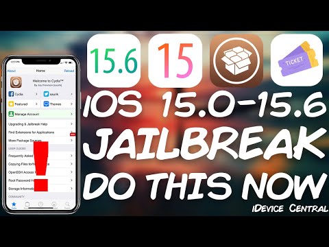 iOS 15.0 - 15.6 JAILBREAK: DO THIS Right Now While Possible, To SECURE Your Downgrades / Upgrades