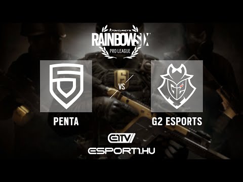 [HU] Rainbow Six ESL Pro League EU - 9. Szezon - 10. Játéknap - PENTA vs. G2 Esports