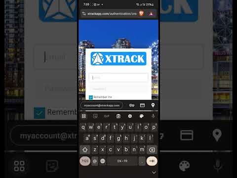 How to login to XTRACK web and mobile GPS tracking application