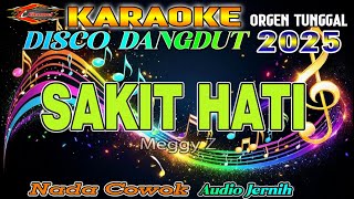 Download lagu Sakit Hati - Meggy Z || Karaoke (Nada Cowok) Disco Dangdut Orgen Tunggal mp3