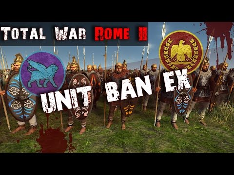 Skirmish Builds Hell Yeah! | Unit Ban EX R1G1 | Total War Rome II Tournament