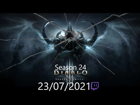 Twitch Vod - 23/07/2021 - Diablo 3 Season 24 - Day 1 |Part 1|