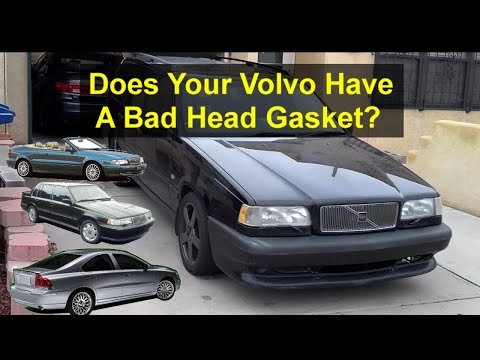 Why is your coolant system loosing coolant, bad head gasket Volvo 850, S70, S60, V70, S40, XC90, etc