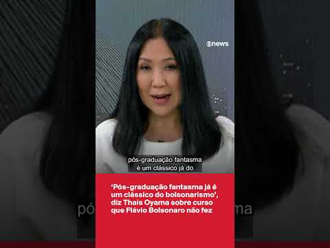 ‘Pós-graduação fantasma já é um clássico do bolsonarismo’, diz Thaís Oyama sobre Flávio Bolsonaro