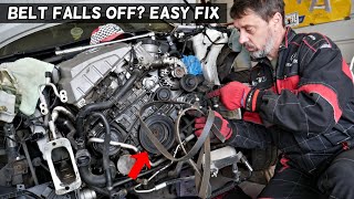 TOP 5 REASONS SERPENTINE BELT FALLS OFF, COMES OFF ON A CAR