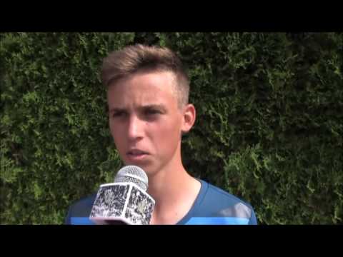 Michael Vrbenský po vítězství ve 3. kole turnaje Pardubická juniorka