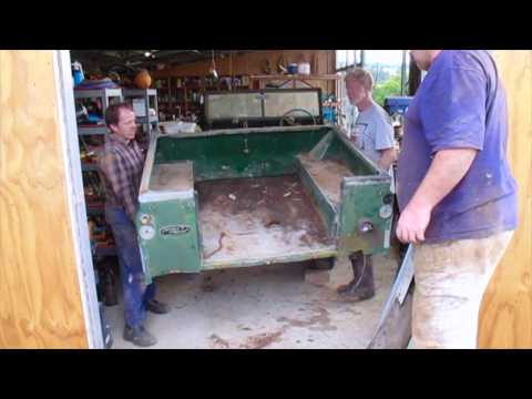 Land Rover restoration and electric conversion - Day 1 Strip-down