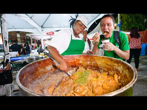 First time in Trinidad and Tobago!! ???????? 20-HOUR STREET FOOD TOUR - Ultimate Food in Port of Spain!!