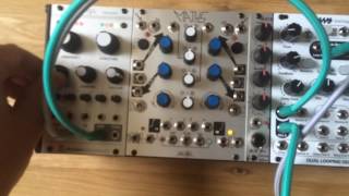 Video thumbnail for Mutable instruments rings controlled by frames and tempi by Karl Sadler