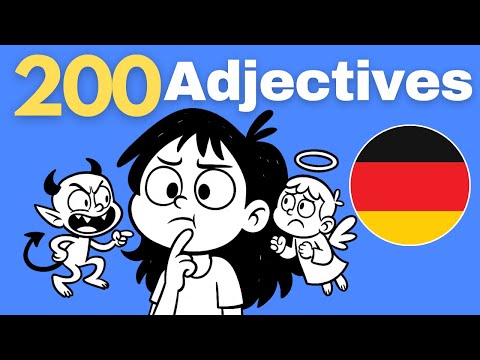 +200 Opposite German Adjectives You Must Know (A1–B1) + Example Sentences