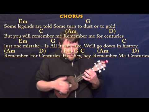 Centuries (Fall Out Boy) Ukulele Cover Lesson with Chords/Lyrics