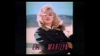 EVE AND MARILYN SEPTEMBER 8 1987 MARILYN MONROE DOCUMENTARY with EVE ARNOLD ORIGINAL UK BROADCAST