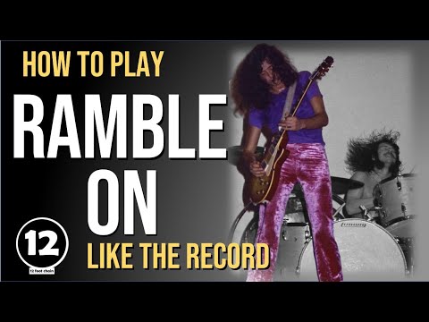 Ramble On - Led Zeppelin | Guitar Lesson