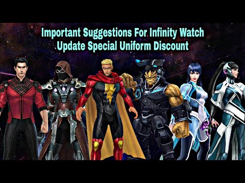 Important Suggestions For Infinity Watch Update Special Uniform Discount - Marvel Future Fight