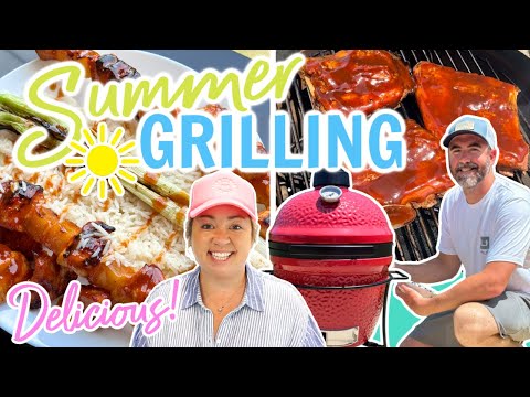 SUMMER GRILLING RECIPES | FAIL PROOF EASY RIBS & THE BEST KABOBS | SUMMER COOKING
