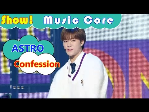 [HOT] ASTRO - Confession, 아스트로 - 고백 Show Music core 20161126