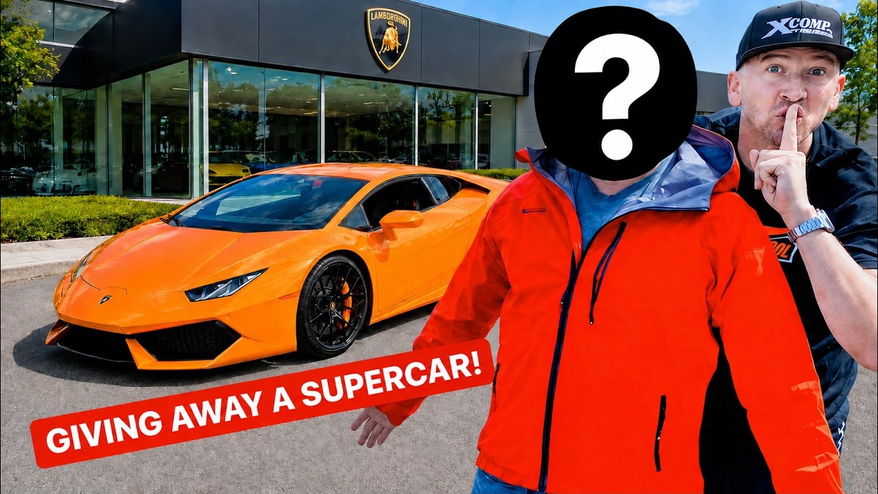 SURPRISING CHILDHOOD FRIEND WITH $300,900 LAMBORGHINI!