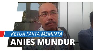 Banjir Menjadi Bencana Bulanan, Ketua FAKTA Minta Anies Baswedan Mundur: Tak Bisa Kerja