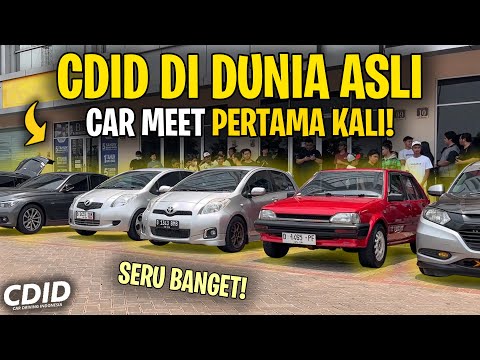AKHIRNYA CDID MEET UP DI DUNIA ASLI ! SERU BANGET - CDID Vlog Indonesia #1