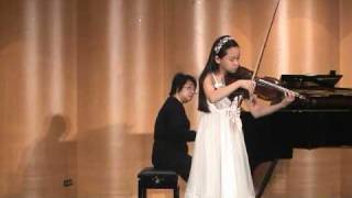 Paganini La campanella OP.7 NO.2 in B - Jessica Yang violin (11year)