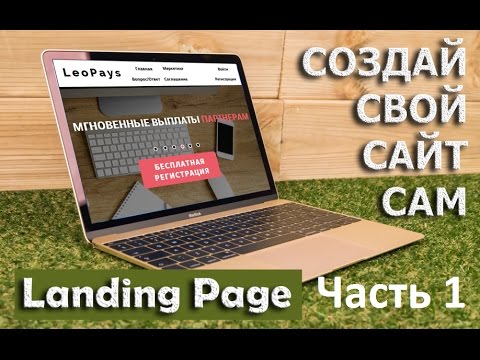 Обзор конструктора  Landing Page от LeoPays | Часть 1