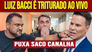 Luiz Bacci begs Flávio Bolsonaro not to attend the interview on Jornal Nacional.