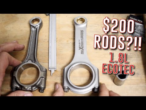 Affordable Forged Connecting Rods Upgrade 1.8L Chevy Cruze? Turbo Build |  MaXpeeding Rod Review