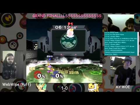 KoQH3 - Webwipe (Jigglypuff) Vs. Syd (Fox, Marth) - SSBM Grand Finals S2 - Melee