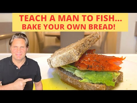 Sourdough Salmon and Olive Oil