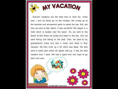 summer vacation essay | essay on summer vacation  | summer vacation | summer vacation 10 lines