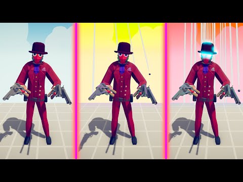 EVOLUTION OF GUNSLINGER - Totally Accurate Battle Simulator TABS